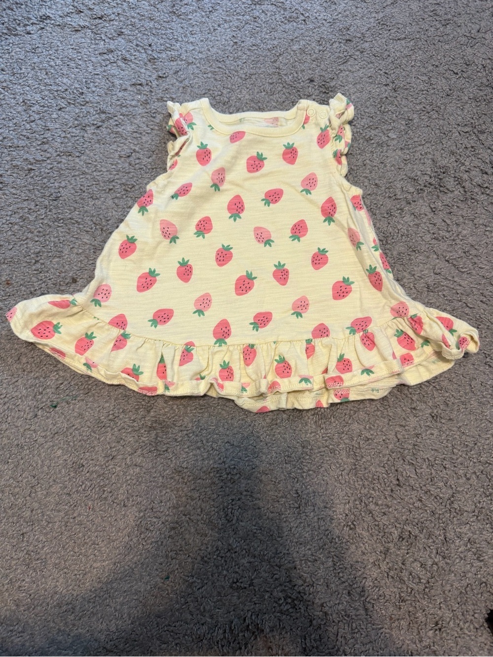 Garanimals Yellow Strawberry Tank Top